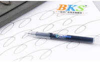 Stylo gel à encre liquide noire à paillettes bon marché, 0,5 mm, grande capacité, plastique, pour le bureau et l'école, impression UV, logo personnalisable