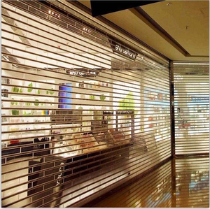 Volets roulants en polycarbonate transparent de haute qualité et durables pour les magasins commerciaux - Product Image 3