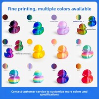 Nuevo 2026: Mini Patito Adorable de Impresión 3D PLA, Modelo Microscópico, Decoración Animal, Juguete de Paisaje, Luminoso, Bolsa Sorpresa, Maternidad