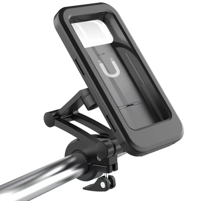 Waterproof Bicycle & Motorcycle Mobile Phone Holder Support Universal Bicycle GPS 360 Adjustable Scooter Phone Holder