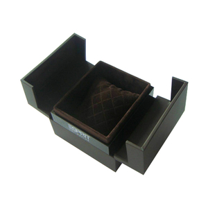 Best Quality Wood Watch Box Packaging Customized Single Watch Case Wooden Watch Display Box with Pillow