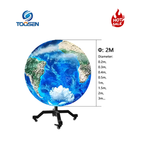 Toosen hình cầu bóng dẫn Màn hình hiển thị p1.8 P2 p2.5 P3 P4 P5 cầu cầu dẫn bức tường Video cho quảng cáo triển lãm và các sự kiện - Product Image 2