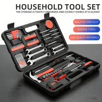 Fabricant de kits d'outils multifonctionnels de 146 pièces, matériel de quincaillerie pour la maison, boîte à outils à main, kit d'outils de réparation professionnel
