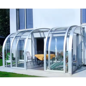 Solárium Plegable con Paneles de Doble Vidrio, Aislamiento Térmico y Marco con Recubrimiento en Polvo para Comodidad Durante Todo el Año en Climas Fríos - Product Image 3