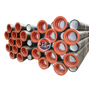 JSP China ISO2531 EN598 DN80-2600 Ductile Iron Pipe ISO2531 EN545 Ductile Iron Welding Flange Pipe 2M To 6M