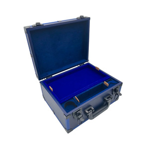 Cajas de madera personalizadas para mahjong, cajas de embalaje para juegos, cajas de almacenamiento portátiles, cajas de madera para mahjong de mano, se puede añadir logotipo. - Product Image 1