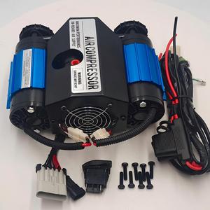 Compresseur d'air double tête 12V pour blocages de différentiel, pompe à air double pour accessoires Suzuki Jimny, Toyota, <span class=keywords><strong>Nissan</strong></span> - Product Image 2