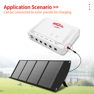 12V 2A intelligent DC mini UPS photovoltaïque charge batterie au lithium alimentation de secours pour <span class=keywords><strong>routeur</strong></span> wifi CCTV - Product Image 5