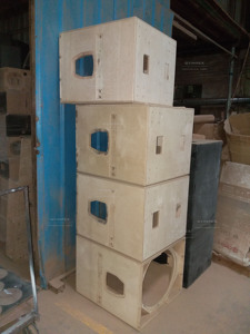 Professional Single <strong>18</strong>'' Flying Subwoofer <strong>Cabinet</strong> All Kind of <strong>Empty</strong> <strong>Speaker</strong> Box Manufacturer <strong>Speaker</strong> Box Support Customiztion - Product Image 3