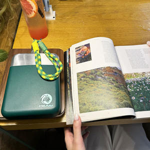 ขวดน้ำทรงเหลี่ยมแบบมีสายสะพาย The Next Big Thing รุ่น Memo Bottle สไตล์ A5 A6 A7 ขวดน้ำโลหะบางเฉียบขนาดกะทัดรัด 750 มล. - Product Image 2