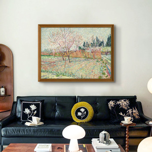 SJ prezzo all'ingrosso <span class=keywords><strong>primavera</strong></span> <span class=keywords><strong>primavera</strong></span> verde pastorale pittura decorativa appesa per soggiorno sala da pranzo tela - Product Image 3