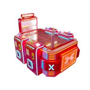 Machine de divertissement d'arcade pour enfants X Fighter Snake à quatre joueurs, pour centres commerciaux et parcs d'attractions, jeu de course à pièces avec fonction de pousse-pièces - Product Image 1