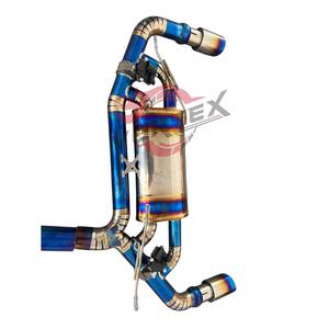 Escape Trasero Vortex Blue Titanium para BMW 228i F22 F23 N20 2.0T 2014–2022 con Tubo en X y Catalizador, Sin Ruido Excesivo - Product Image 3