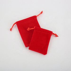 Vente en gros de sacs à bijoux de haute qualité et tendance, pochette en tissu suédé, pochette en velours pour bijoux - Product Image 2