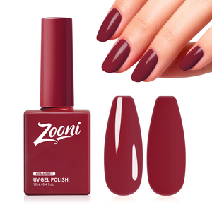 ZOONI 12ml Vernis Gel Couleur Naturelle Sans HEMA Sans TPO Personnalisable avec Logo Privé Soak Off Nail Art French Nail Enamel Gel Varnish - Product Image 1