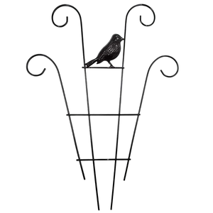 Treillis de jardin en métal acier durable léger <span class=keywords><strong>pour</strong></span> <span class=keywords><strong>plantes</strong></span> d'intérieur en pot <span class=keywords><strong>pour</strong></span> <span class=keywords><strong>plantes</strong></span> grimpantes, fleurs et légumes - Product Image 4