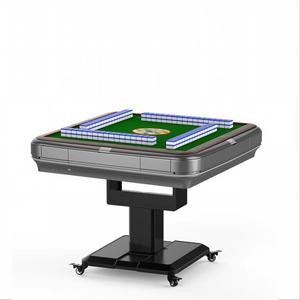Mesa de Mahjong Automática Moderna de Lujo, Construcción de Acero Inoxidable y ABS, para 4 Jugadores, Alimentación por USB, Enchufe Universal, WQ2 Inteligente - Product Image 1