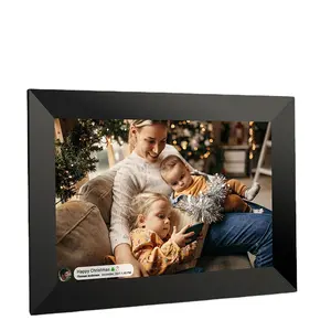 10.1 Inch Android Digital Photo Frame Smart Touch Screen Wifi Digital Picture Frame Digital with Frameo APP