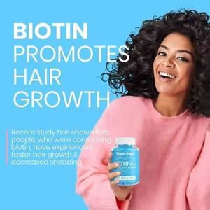 Gomitas de Biotina con Vitaminas y Colágeno Vegano 100% Natural y Orgánico para Cabello, Piel y Uñas, MOQ Bajo de 10000 Mcg - Product Image 5