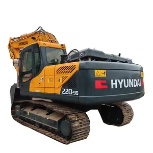 Guter Zustand 22TON Gebrauchte Raupen bagger HYUNDAI ROBEX 220LC-9S Bagger Gebraucht bagger zu verkaufen HYUNDAI 220