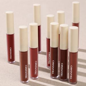 Tube de gloss à lèvres rose de 3 ml en gros avec bouchon à vis, logo personnalisé pour les cosmétiques - Product Image 1