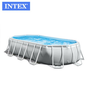 Piscine hors sol ovale <span class=keywords><strong>INTEX</strong></span> 610x305x122 26798 - Product Image 1
