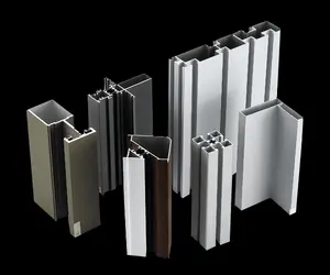 超薄衣柜阳极氧化建筑建筑900系列也门建筑铝型材挤压铝标志框架