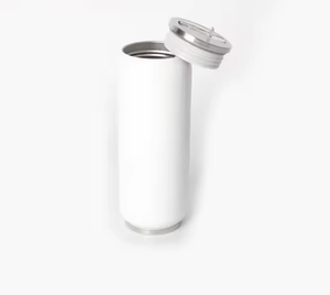 Custom White 500ml Eco-Friendly Stainless Steel Insulated <b>Water</b> <b>Bottle</b> <b>with</b> <b>Straw</b> Double Wall <b>for</b> Business Gifts - Product Image 2