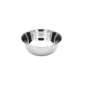 Moderna tazón de metal plateado martillado con tapa y cuchara para servir frutas y verduras al por mayor. - Product Image 2