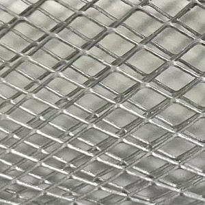 टिकाऊ निर्माण बाधाओं और सुरक्षा स्क्रीनिंग के लिए हीरा विस्तारित तार-विद्युत-जस्ती इस्पात - Product Image 1