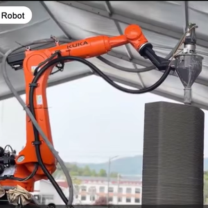 Robot d'impression 3D en béton pour la construction de maisons, de parterres de fleurs, de ponts et de paysages - Imprimante 3D de construction - Product Image 6