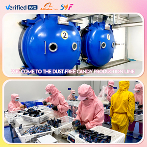 Caramelo de <span class=keywords><strong>agua</strong></span> <span class=keywords><strong>salada</strong></span> liofilizado personalizado al por mayor Aperitivos dulces con sabor afrutado de los fabricantes Taffy sabor salado Halal a granel - Product Image 4