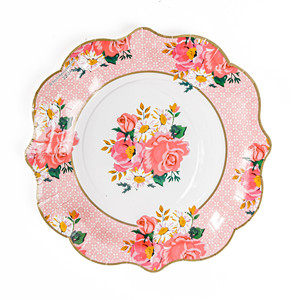 ชุดอุปกรณ์จัดงานเลี้ยงธีมดอกไม้ DAMAI สำหรับงานแต่งงาน วันเกิด วันวาเลนไทน์ งานเลี้ยงน้ำชา จานกระดาษ แก้วกระดาษ ผ้าเช็ดปากแบบใช้แล้วทิ้ง อุปกรณ์บนโต๊ะอาหารสำหรับงานปาร์ตี้ - Product Image 5