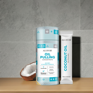 Private Label Travel Size collutorio per la cura orale tirando <span class=keywords><strong>olio</strong></span> con <span class=keywords><strong>cocco</strong></span> & <span class=keywords><strong>olio</strong></span> di menta piperita per la salute orale <span class=keywords><strong>denti</strong></span> sbiancamento biologico - Product Image 1