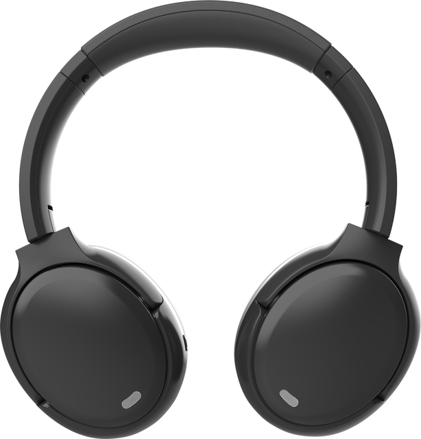 Hybrid ANC ENC Foldable Over-Ear Bluetooth Headphones 500mah LED Battery Indicator Good Quality with Noise Features for Music