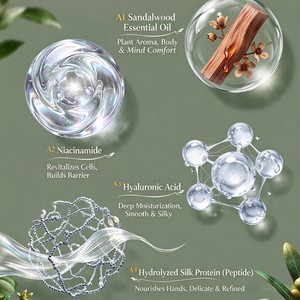 Set de Regalo de Crema de Manos con Fragancia de Aceites Esenciales y Péptidos, Aroma Oriental, Caja de Cuidado de Manos Nutritiva - Product Image 5