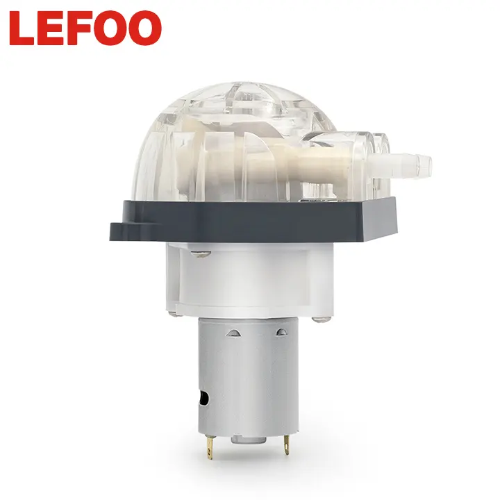 LEFOO 10-160ML/MIN peristaltic pump dosing DC motor water treatment peristaltic Dosing Pump manufacturer