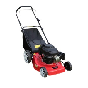 Robot tondeuse à gazon à essence avec moteur 4 temps, coupe automatique de l'herbe, lame en acier, bac à herbe arrière de 60L - Product Image 1