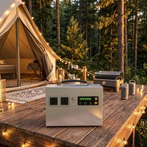 Centrale Électrique Portable D1200 1200W Générateur Solaire Tout-en-un Onde Sinusoïdale Pure pour Sauvegarde Domestique 6000 Cycles - Product Image 4
