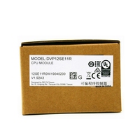 Orijinal Delta DVP12SE11R Slim PLC 12 G/Ç 8DI 4 Röle Çıkışlı 24VDC Ethernet USB RS485 DVP-SE Kontrol Cihazı