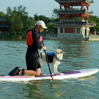 Offre Spéciale unisexe en gros SUP Standup Paddle Board PU mousse solide Durable en plastique Portable planches de surf pas cher Durable debout