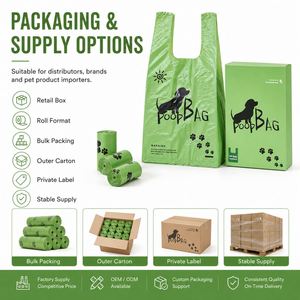 Lavender Scented Biodegradable Dog Poop Bags Cartoon Style Eco Friendly Pet Waste Disposal Bags Manufacturer Wholesale - Product Image 5