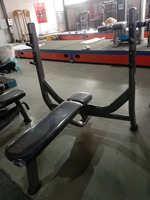 Banc de musculation réglable de haute qualité ASM-L2031 pour exercices à domicile, incluant les stations d'haltérophilie inclinée et de redressements assis