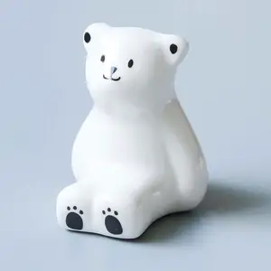 Новинка от производителя, белый медведь, японская керамическая посуда, подставка для палочек