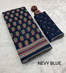 Modern Designer Soft <b>Linen</b> Saree with Zari Weaving Border and Beautiful Digital Print for Parties - Product Image 4