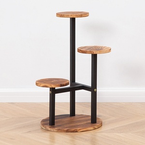 Support de pot de <span class=keywords><strong>fleurs</strong></span> créatif multi-niveaux en fer forgé pour salon, balcon, usage intérieur, design minimaliste moderne, plantes <span class=keywords><strong>grimpantes</strong></span> - Product Image 3