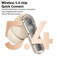 Penjualan Terlaris Headset Baru 895B S510 Tampilan Digital Nirkabel TWS In-ear Headset Olahraga Earphone Earbuds