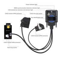 Plataforma de prueba GODIAG CAS1/CAS2 Mech-Key Detecta sincronización CAS y clave Coincidencia sin soldadura Lectura, escritura y programa de datos CAS