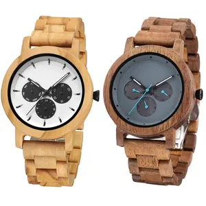 WYGICOO OEM, оптовая продажа, персонализированные деревянные бамбуковые часы с гравировкой для мужчин и женщин