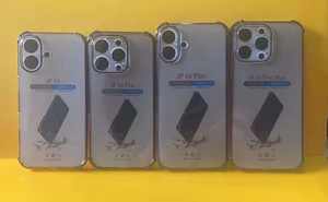 เคสโทรศัพท์มือถือป้องกันการตกสี่มุมสำหรับ <span class=keywords><strong>iPhone</strong></span> 16 PRO MAX 15 <span class=keywords><strong>PLUS</strong></span> 13 14 TPU ใส - Product Image 5